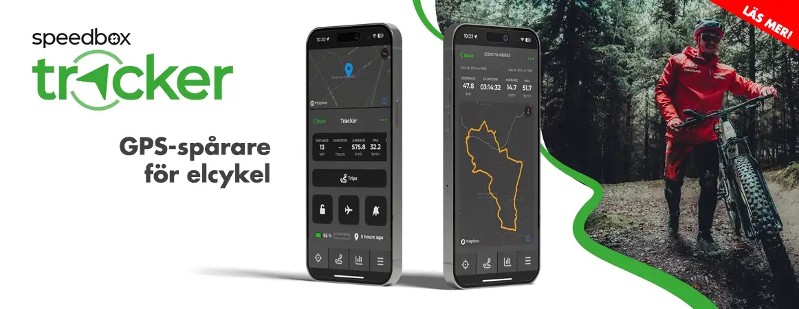 Speedbox Tracker - GPS-spårare för elcykel